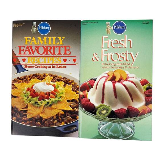 Pillsbury Recipes Lot 12 Vintage Booklets Baking Party Meals Cookbook Pamphlets - Picture 3 of 7